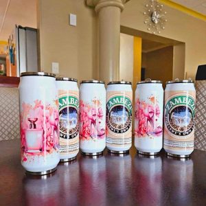 Big can shaped tumblers